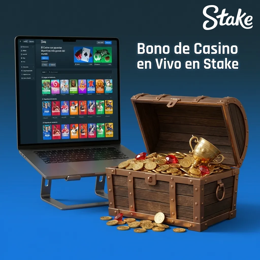 Stake casino live bonus promotion showing 200% deposit match up to 3,000,000 ARS for new players in Argentina