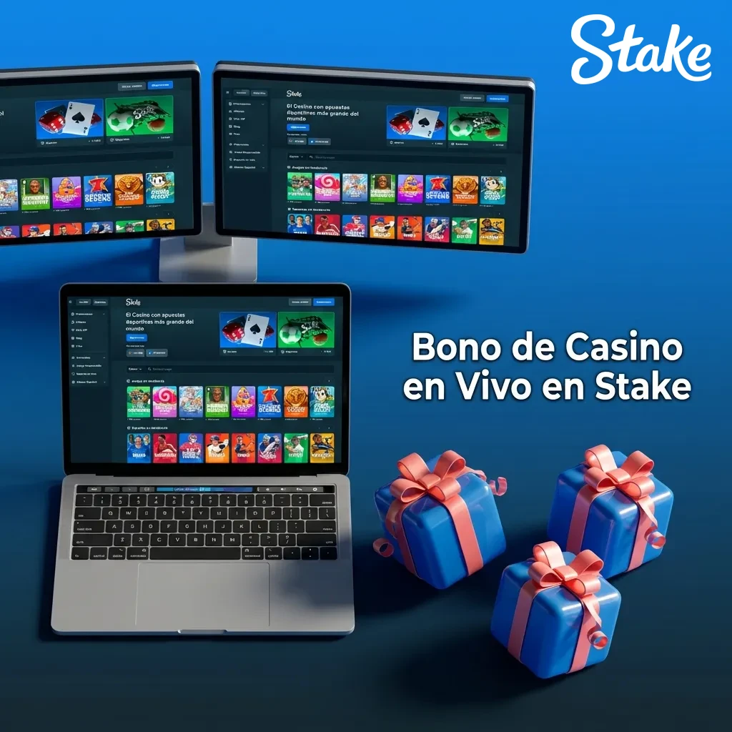 200% welcome bonus up to $3000 for live casino games at Stake for Latin American players with 40x wagering requirement