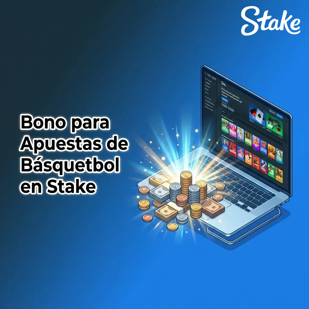 Bono de bienvenida de 200% hasta $200.000 ARS en Stake para apuestas deportivas incluyendo básquetbol