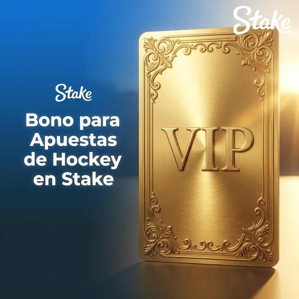Bono de bienvenida 200% hasta $2.000.000 CLP para apuestas de hockey en Stake con requisitos de rollover