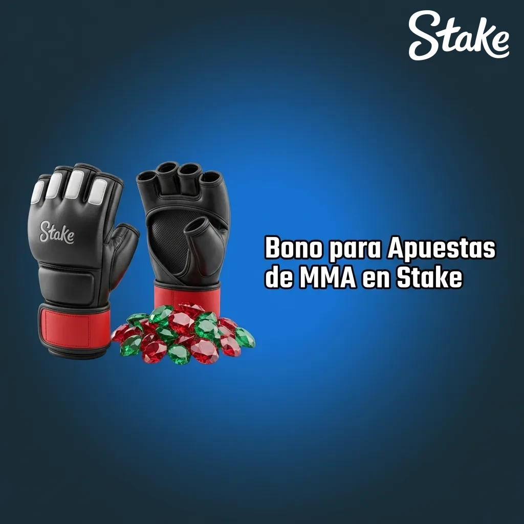 Bono de bienvenida de hasta $200.000 CLP de Stake para apuestas deportivas incluyendo eventos de MMA y artes marciales