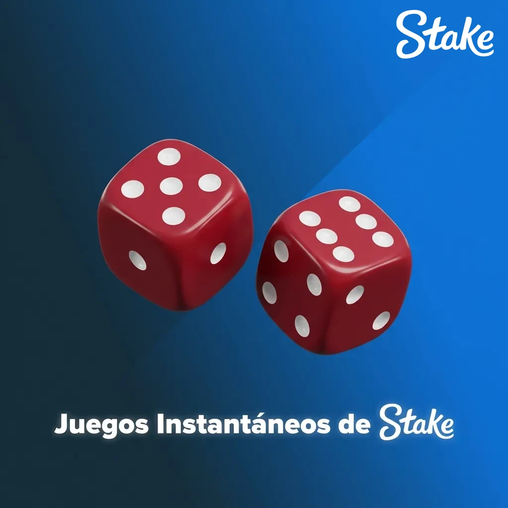 Juegos instantáneos de Stake: Crash, Plinko, Mines, Dice y más con resultados verificables y sin esperas prolongadas.