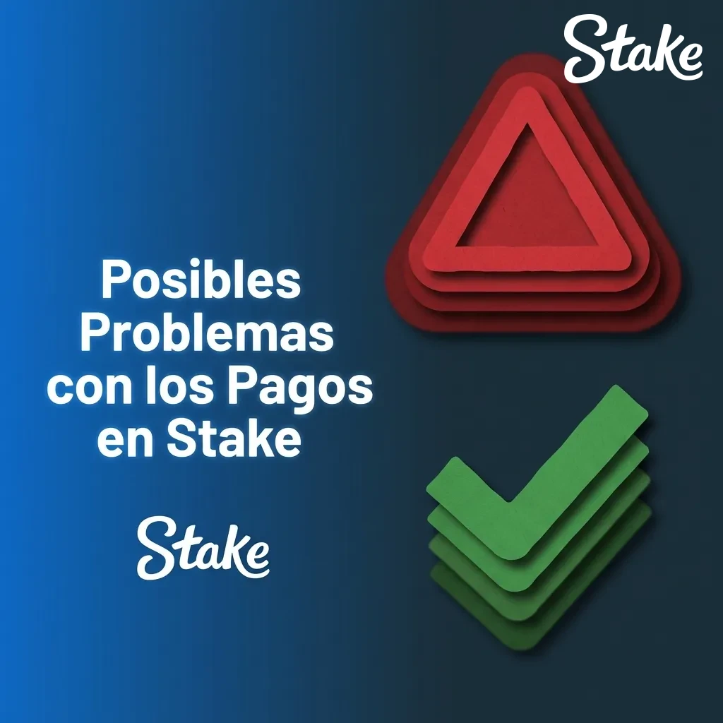 Guide showing common payment issues on Stake platform with solutions for deposits, withdrawals, and transaction errors.