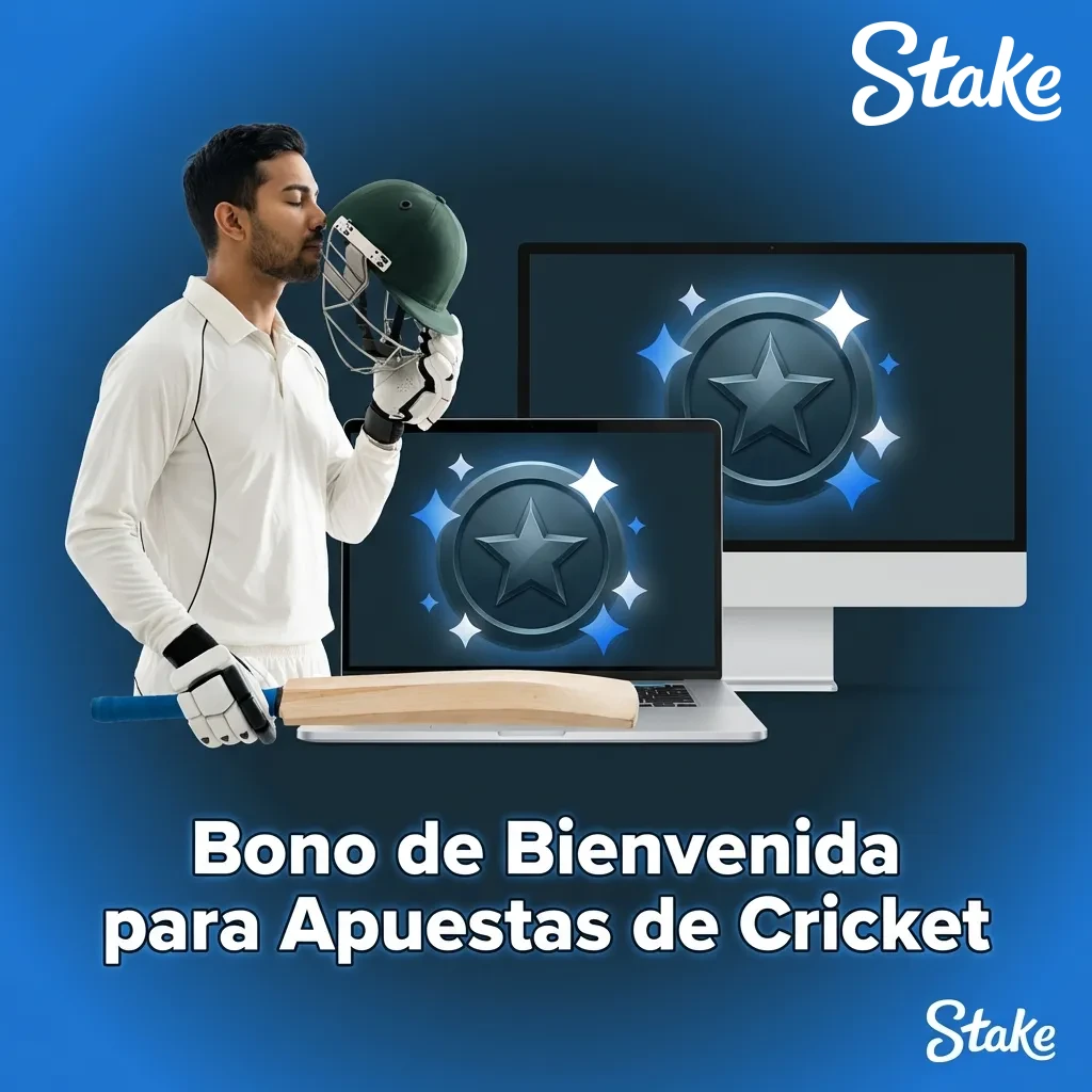 200% welcome bonus up to $3000 for cricket betting on Stake with crypto deposit options and 30x wagering requirement