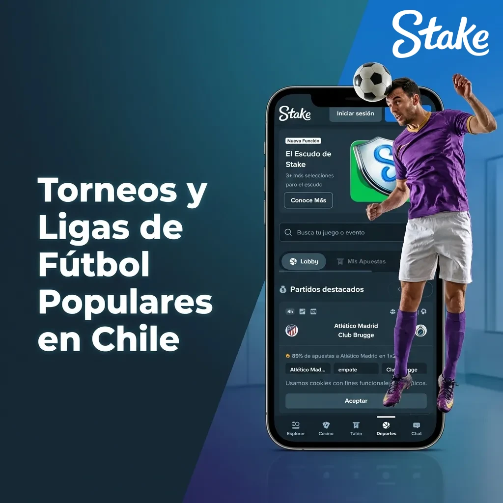 Chilean soccer fans betting on FIFA World Cup, Champions League, Copa Libertadores, and local Primera División matches.