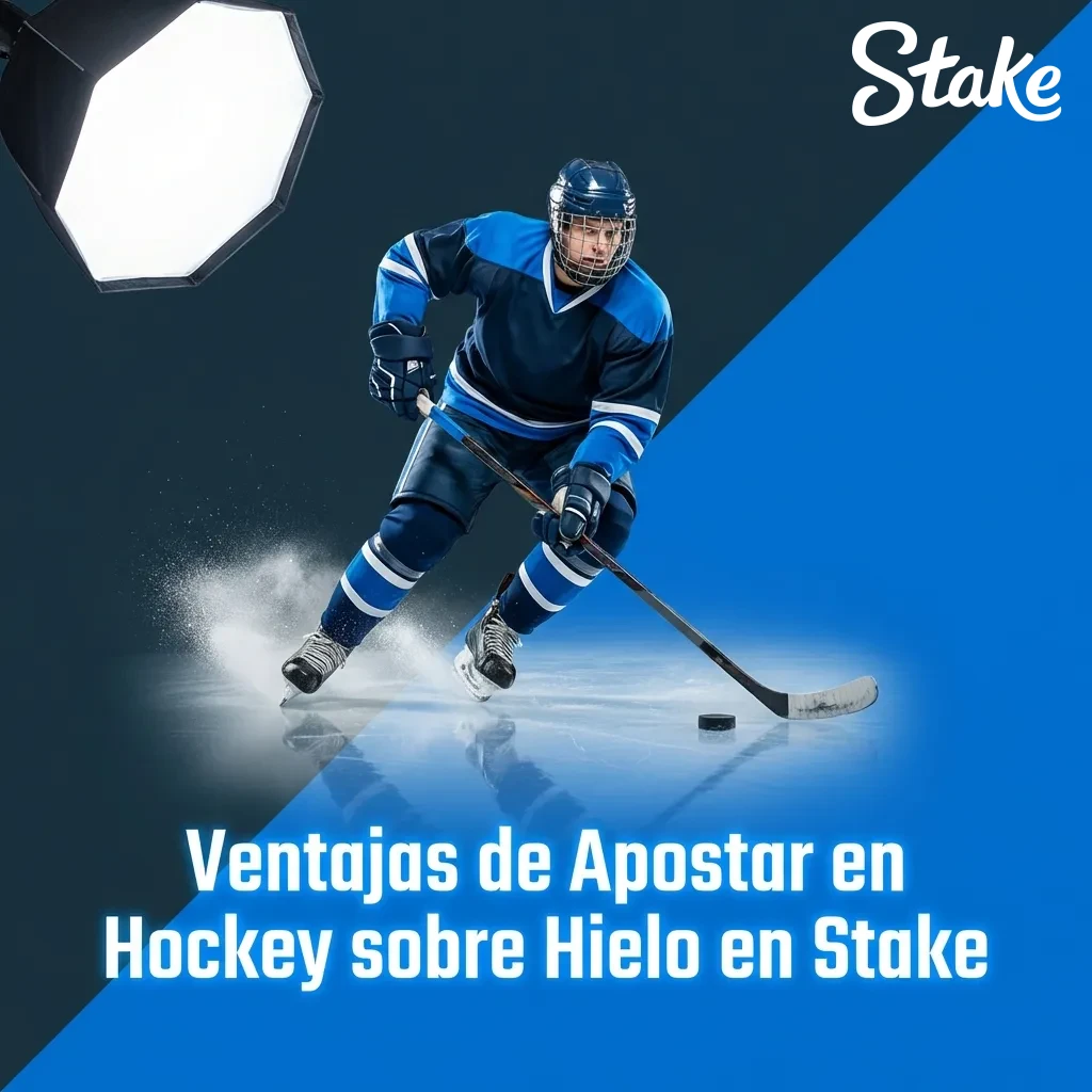 Advantages of betting on ice hockey at Stake: competitive odds, live streaming, crypto deposits, and 24/7 Spanish support