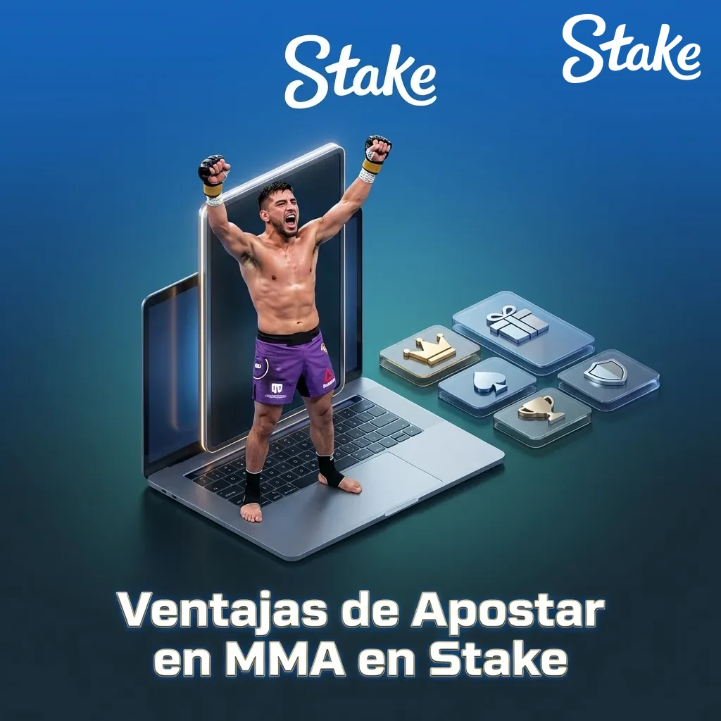 Ventajas de apostar en MMA en Stake: cuotas competitivas, transmisiones en vivo, apuestas en tiempo real y retiros rápidos