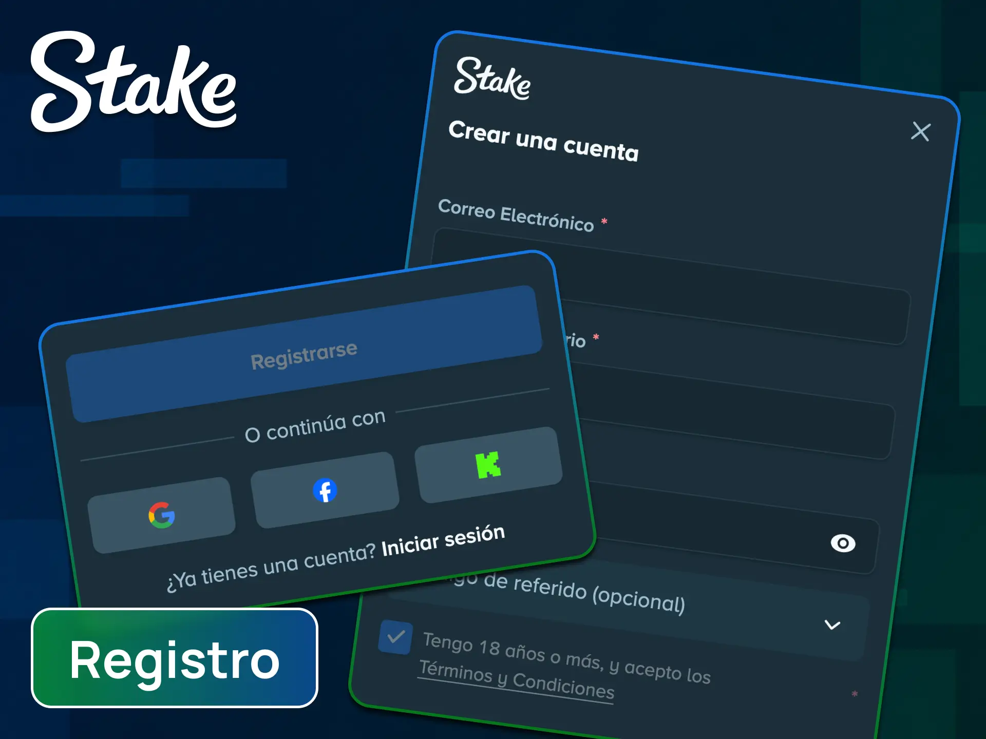 Registrate hoy mismo en la app de Stake para empezar a disfrutar de increíbles beneficios.