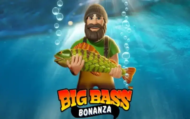 Salí a pescar los mejores premios en Big Bass Bonanza descargando la app de Stake.