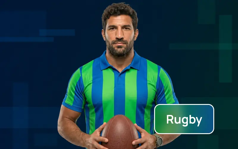 Apostá por tu equipo favorito de rugby utilizando la app oficial de Stake.